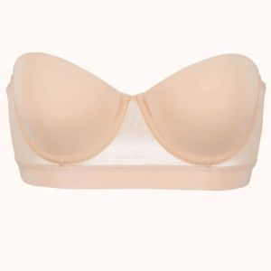 NWT Lively strapless bra 34b toasted almond